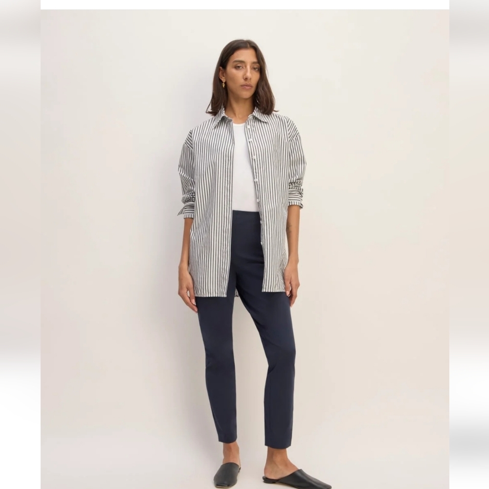 Everlane Bi-Stretch Work Pant - Size 2 - Navy